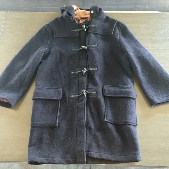 ジャケット・アウター GLOVERALL Made in England Duffle Coat Gloverall Duffle England Coat Toggle Plaids Button Jacket